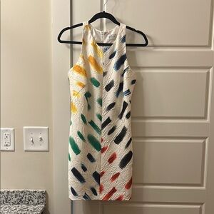 MILLY Multicolor Sleeveless Dress SIZE 2